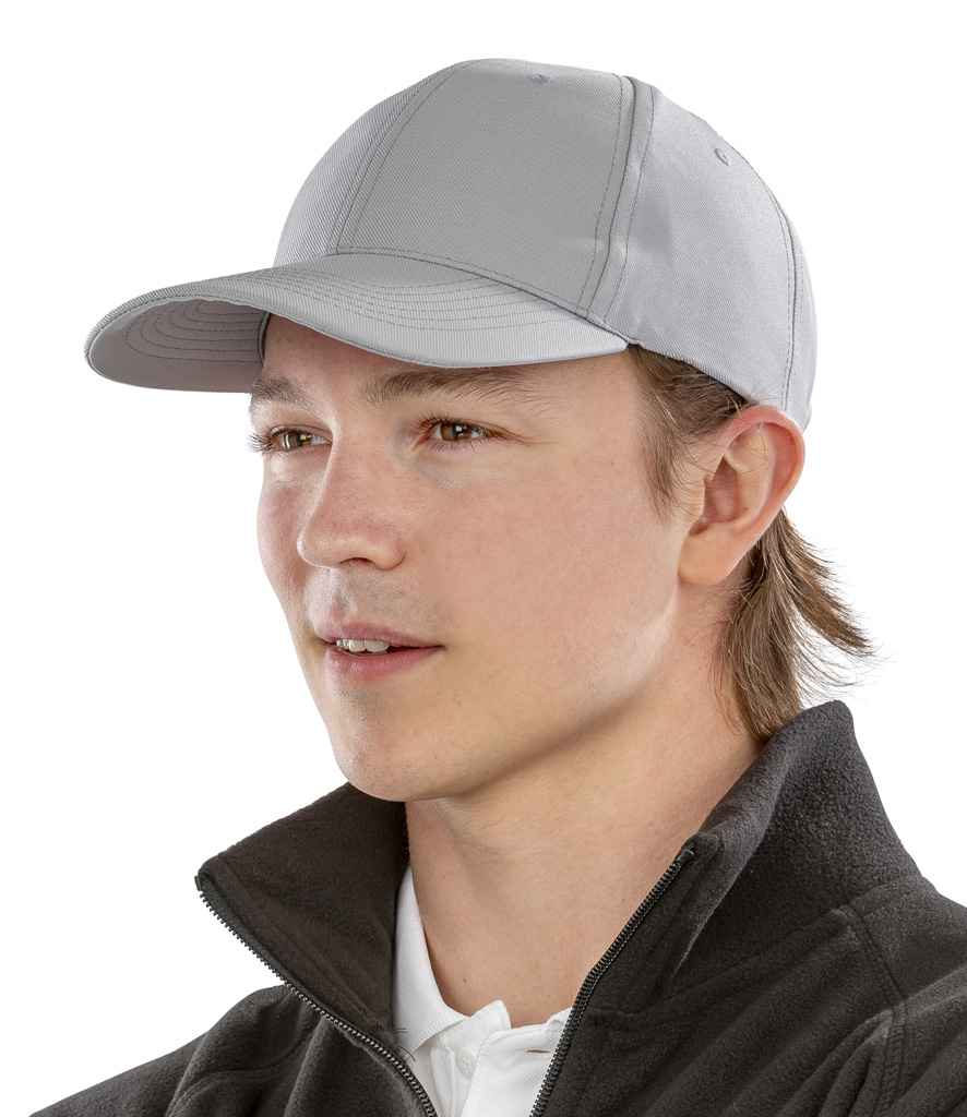 Result Recycled Low Profile Cap RC981 - RC981 Dove Grey Model