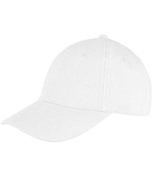 Result Recycled Low Profile Cap RC981 - White