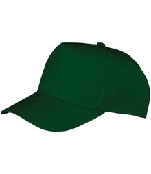 Result Recycled Junior Printers Cap RC984B - Bottle Green