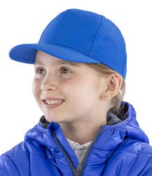 Result Recycled Junior Printers Cap RC984B - RC984B Royal Blue Model