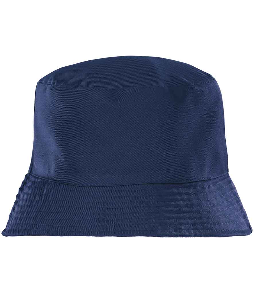 Result Recycled Core Reversible Bucket Hat RC985 - Navy/White