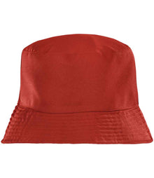 Result Recycled Core Reversible Bucket Hat RC985 - Red/White