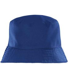 Result Recycled Core Reversible Bucket Hat RC985 - Royal Blue/White