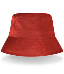 Result Core Recycled Bound Edge Bucket Hat RC986 - Red