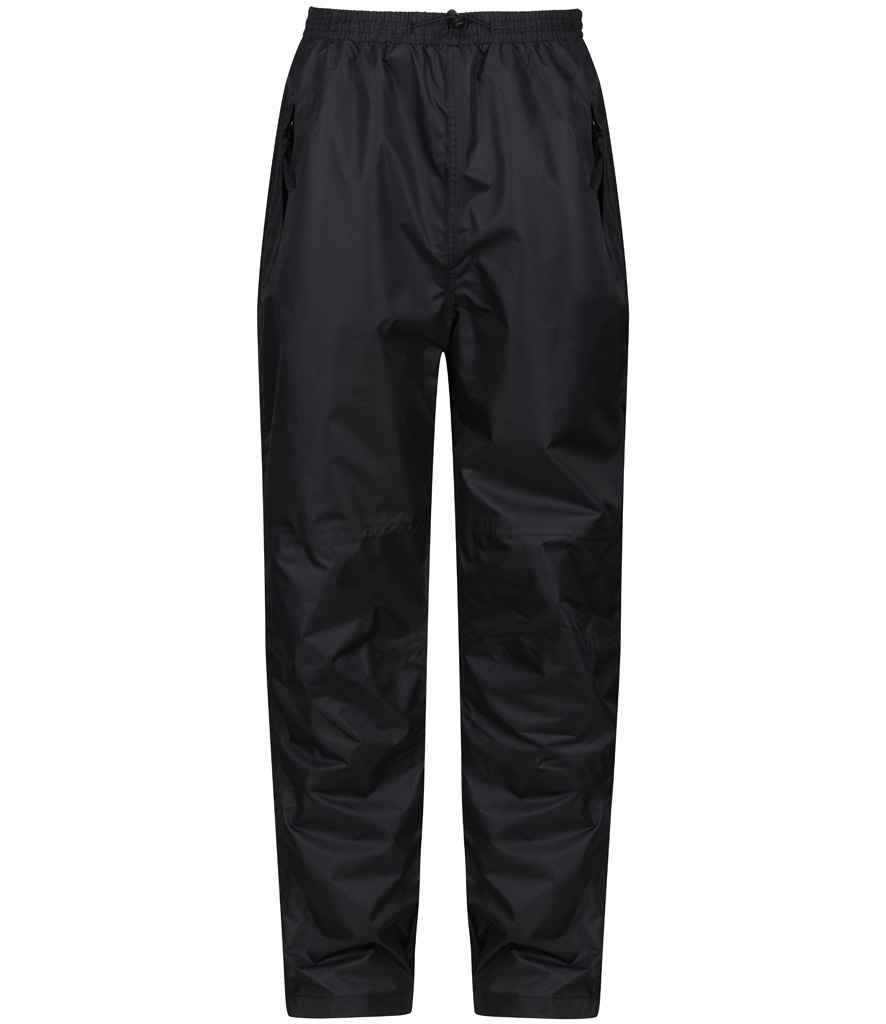 Regatta Linton Waterproof Overtrousers RG031 - Black