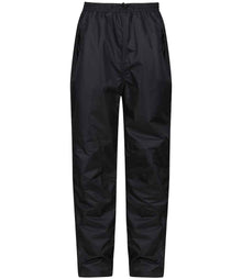 Regatta Linton Waterproof Overtrousers RG031 - Black