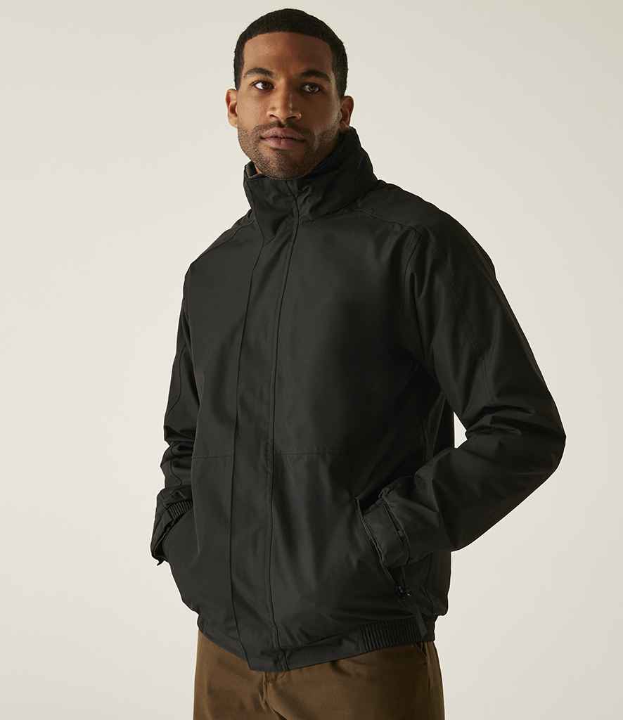 Regatta Dover Waterproof Insulated Jacket RG045 - RG045 Black/Ash Model