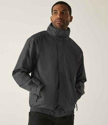 Regatta Dover Waterproof Insulated Jacket RG045 - RG045 Seal Grey/Black Model