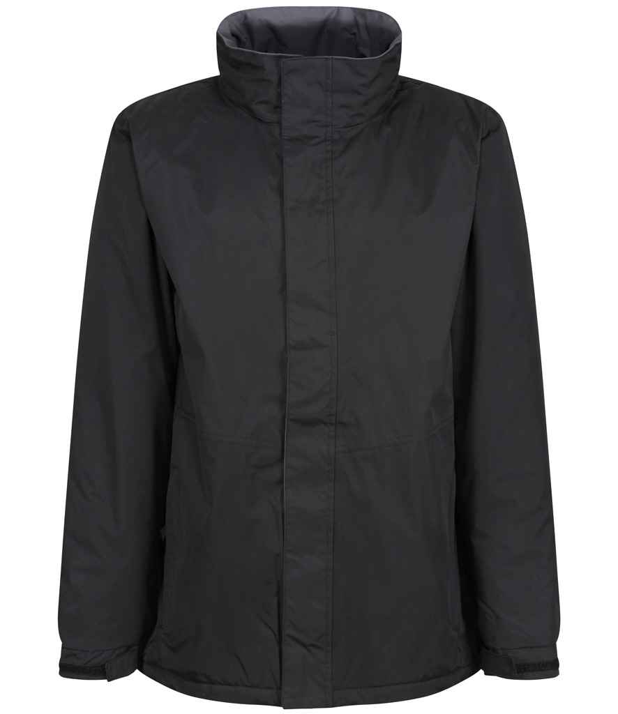 Regatta Beauford Waterproof Insulated Jacket RG051 - Black/Seal Grey