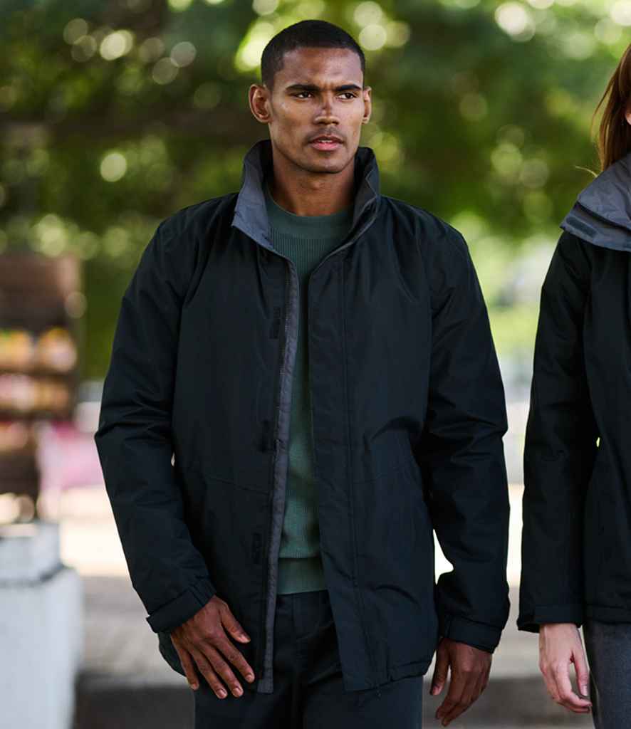 Regatta Beauford Waterproof Insulated Jacket RG051 - RG051 Black/Seal Grey Model