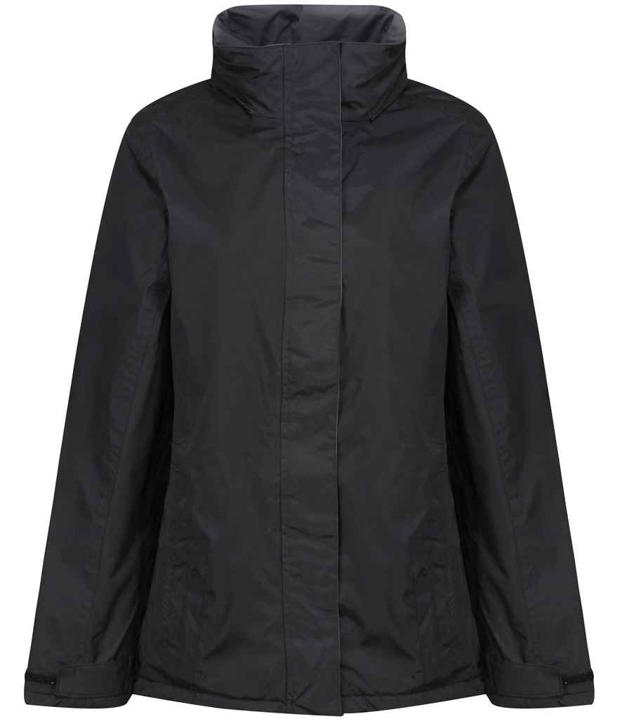 Regatta Ladies Beauford Waterproof Insulated Jacket RG052 - Black/Seal Grey