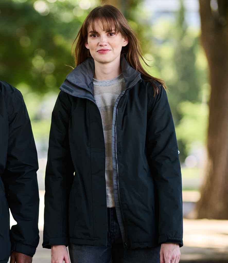 Regatta Ladies Beauford Waterproof Insulated Jacket RG052 - RG052 Black/Seal Grey Model