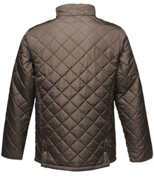 Regatta Tyler Diamond Quilted Jacket RG058 - RG058 Black Back