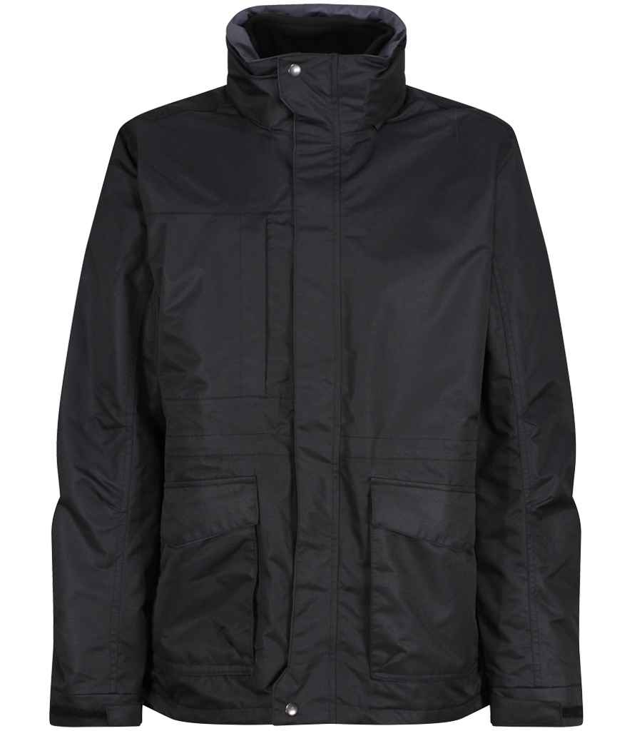 Regatta Benson III 3-in-1 Breathable Jacket RG076 - Black/Black