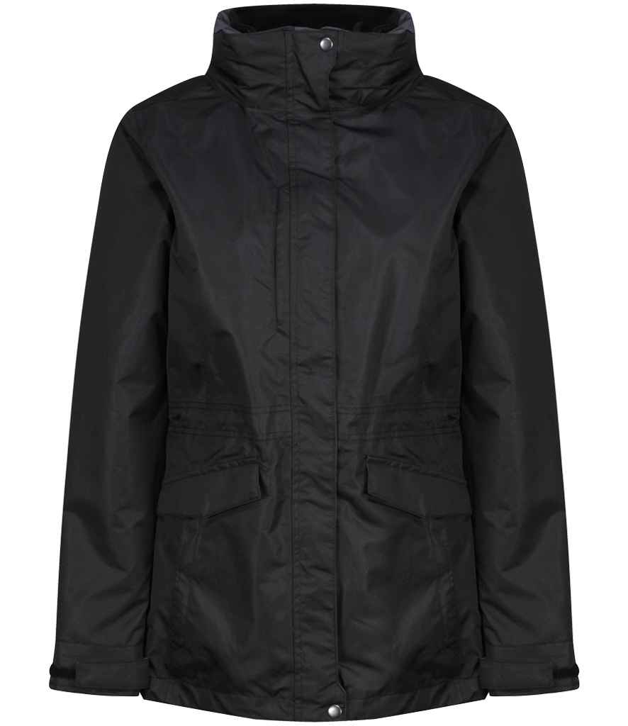 Regatta Ladies Benson III 3-in-1 Breathable Jacket RG077 - Black/Black