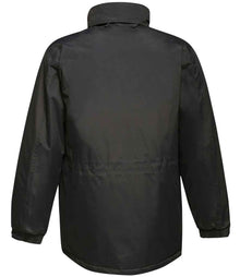Regatta Darby III Waterproof Insulated Parka Jacket RG078 - RG078 Black/Black Back