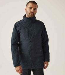 Regatta Darby III Waterproof Insulated Parka Jacket RG078 - RG078 Navy/Navy Model