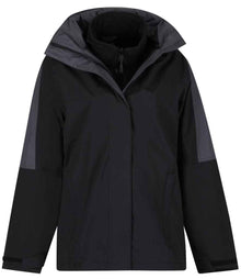 Regatta Ladies Defender III 3-in-1 Jacket RG086 - Black/Seal Grey