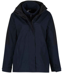 Regatta Ladies Defender III 3-in-1 Jacket RG086 - Navy/Black