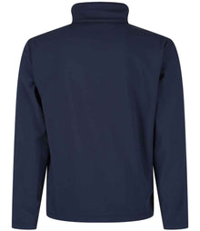 Regatta Reid Soft Shell Jacket RG089 - RG089 Navy Back