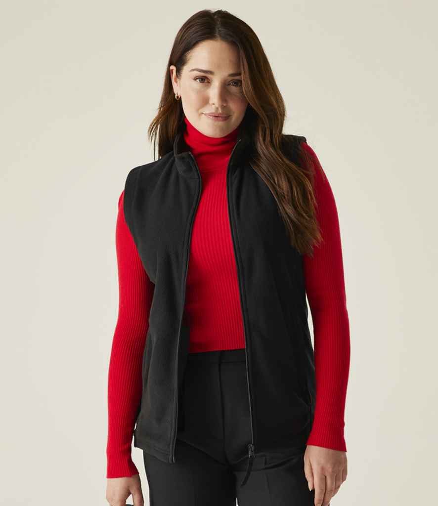 Regatta Ladies Micro Fleece Bodywarmer RG116 - RG116 Black Model