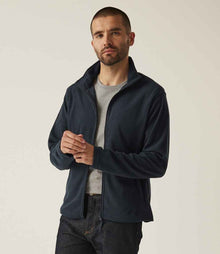 Regatta Classic Micro Fleece Jacket RG117 - RG117 Dark Navy Model