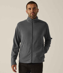 Regatta Classic Micro Fleece Jacket RG117 - RG117 Seal Grey Model