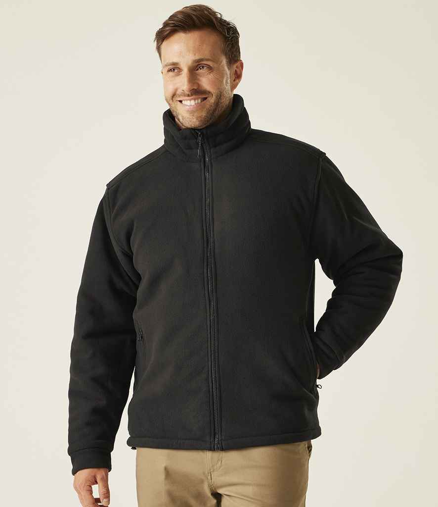 Regatta Asgard II Quilted Fleece Jacket RG125 - RG125 Black Model