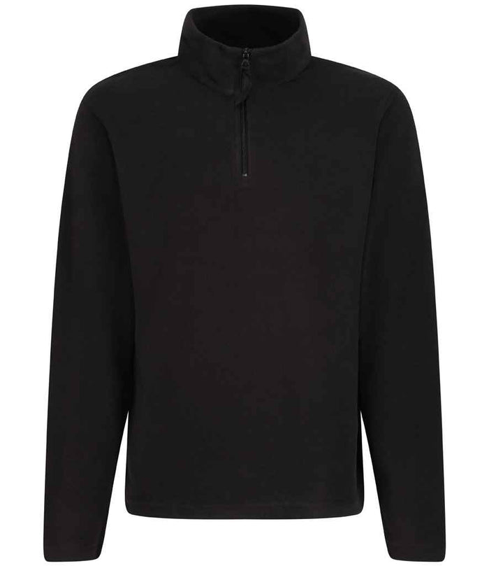 Regatta Zip Neck Micro Fleece RG134 - Black