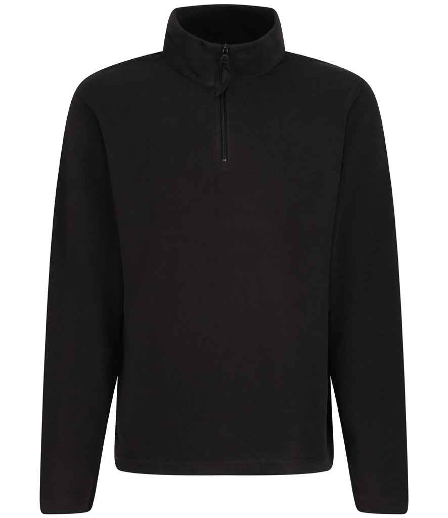 Regatta Zip Neck Micro Fleece RG134 - Black