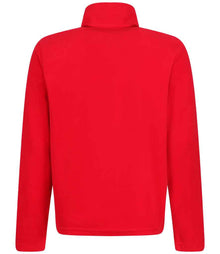 Regatta Zip Neck Micro Fleece RG134 - RG134 Classic Red Back