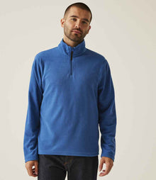 Regatta Zip Neck Micro Fleece RG134 - RG134 Royal Blue Model