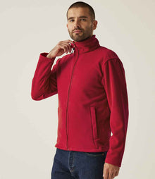 Regatta Micro Fleece Jacket RG138 - RG138 Classic Red Model