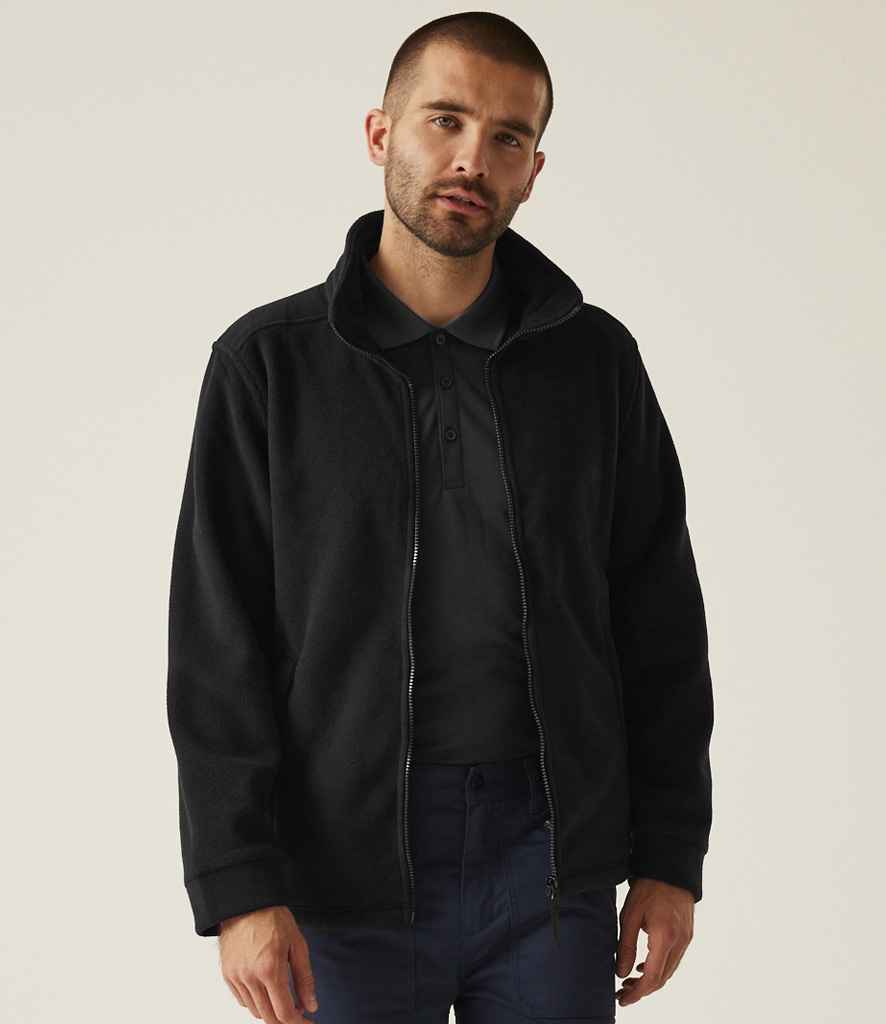 Regatta Classic Fleece Jacket RG142 - RG142 Black Model