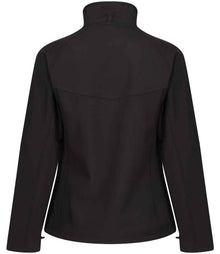 Regatta Ladies Uproar Soft Shell Jacket RG151 - RG151 Black/Black Lining Back