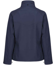 Regatta Ladies Uproar Soft Shell Jacket RG151 - RG151 Navy Back