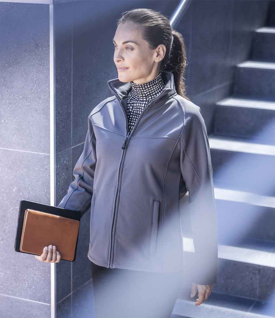 Regatta Ladies Uproar Soft Shell Jacket RG151 - RG151 Seal Grey Model