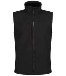 Regatta Flux Soft Shell Bodywarmer RG154 - Black/Black