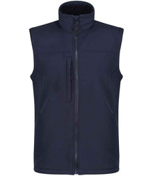 Regatta Flux Soft Shell Bodywarmer RG154 - Navy/Navy