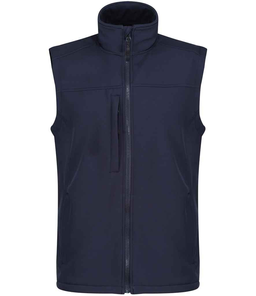 Regatta Flux Soft Shell Bodywarmer RG154 - Navy/Navy