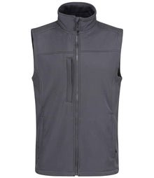 Regatta Flux Soft Shell Bodywarmer RG154 - Seal Grey/Seal Grey