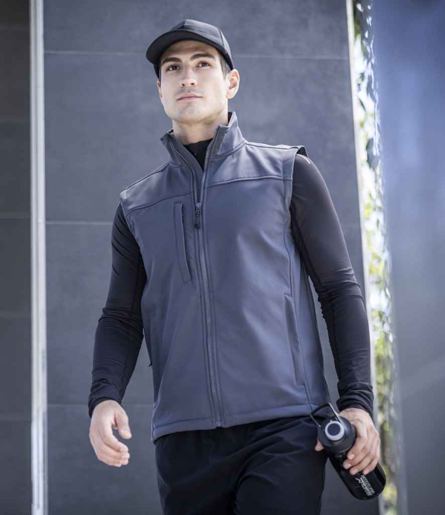 Regatta Flux Soft Shell Bodywarmer RG154 - RG154 Seal Grey/Seal Grey Model