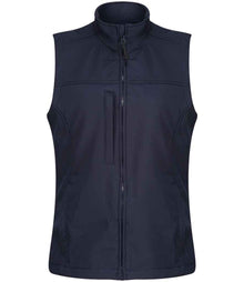 Regatta Ladies Flux Soft Shell Bodywarmer RG155 - Navy/Navy