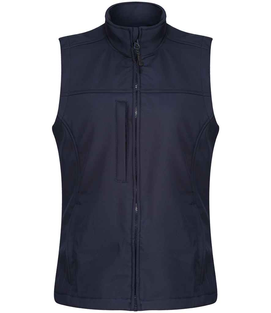 Regatta Ladies Flux Soft Shell Bodywarmer RG155 - Navy/Navy