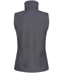 Regatta Ladies Flux Soft Shell Bodywarmer RG155 - RG155 Seal Grey/Seal Grey Back