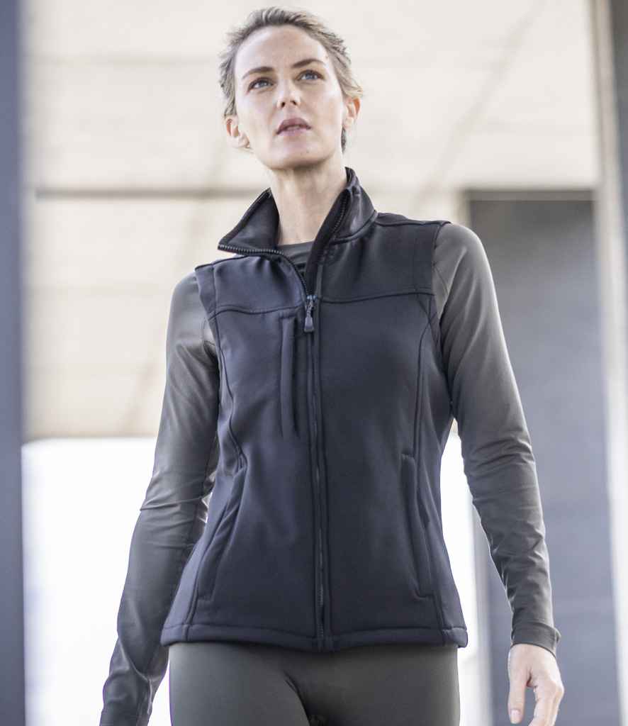 Regatta Ladies Flux Soft Shell Bodywarmer RG155 - RG155 Seal Grey/Seal Grey Model