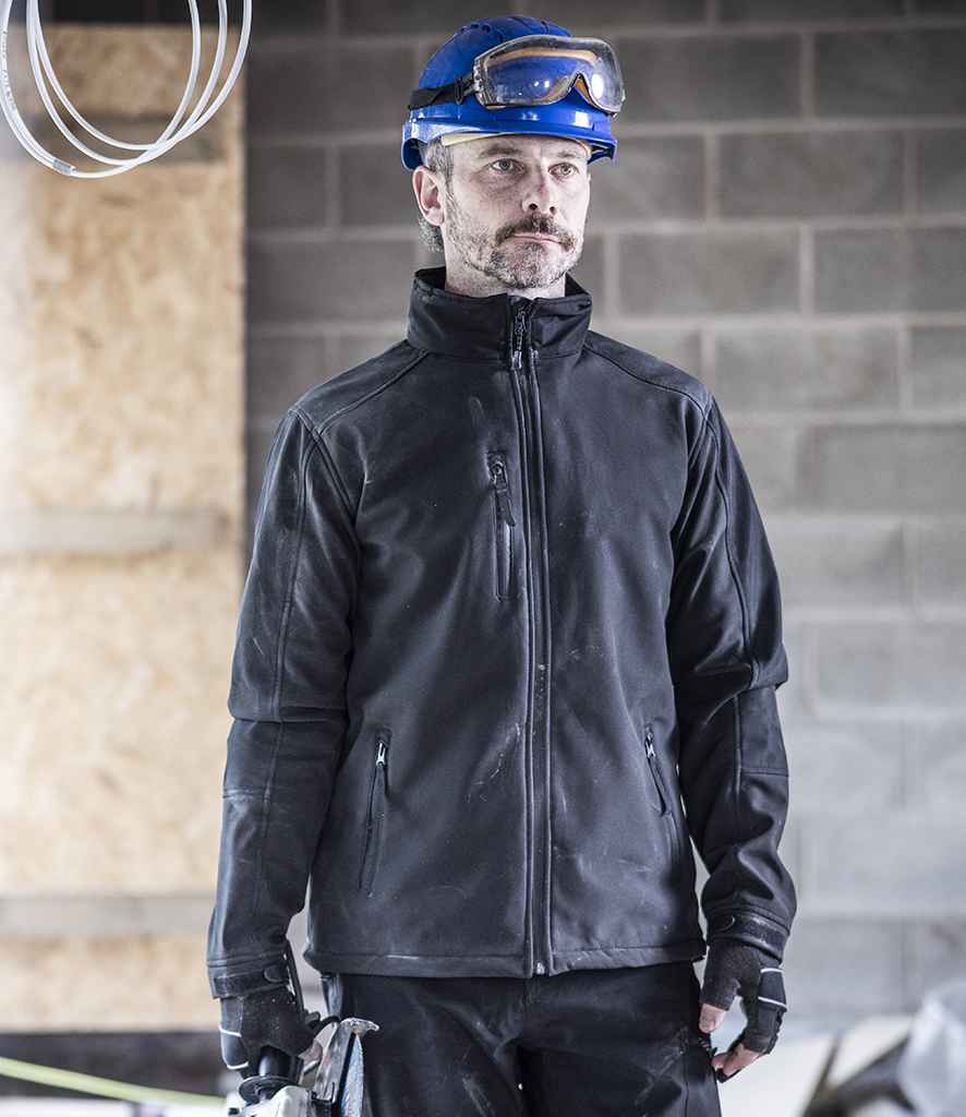 Regatta Hydroforce Soft Shell Jacket RG157 - RG157 Black/Black Model