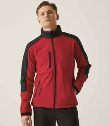 Regatta Hydroforce Soft Shell Jacket RG157 - RG157 Classic Red/Black Model