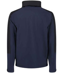 Regatta Hydroforce Soft Shell Jacket RG157 - RG157 Navy/Black Back