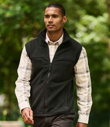 Regatta Haber II Fleece Bodywarmer RG182 - RG182 Black Model